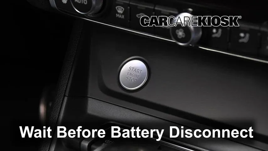 2020 Audi Q3 Premium Plus 2.0L 4 Cyl. Turbo Battery Replace